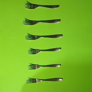 Reed And Barton Stainless Steel Fork Set